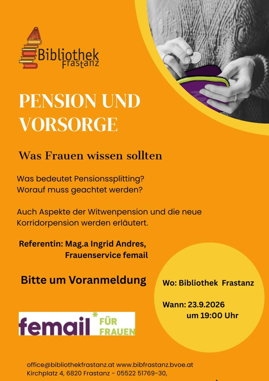 Pensionsvortrag