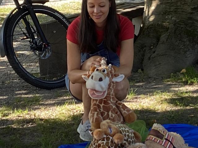 Lesen im Park