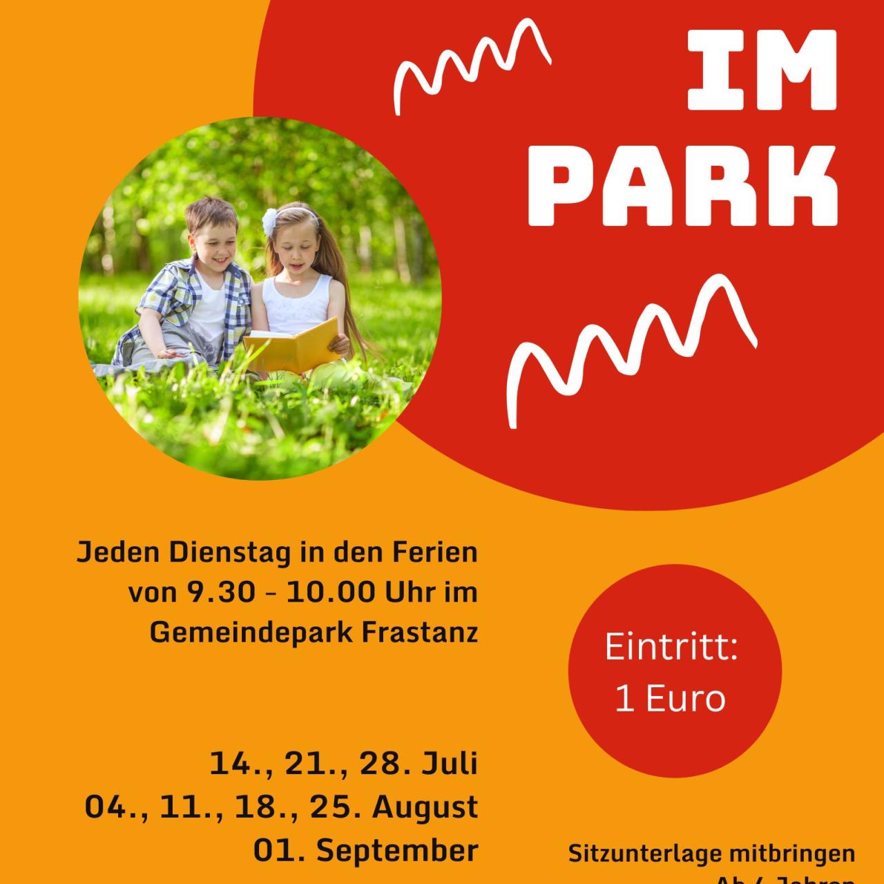 Lesen im Park
